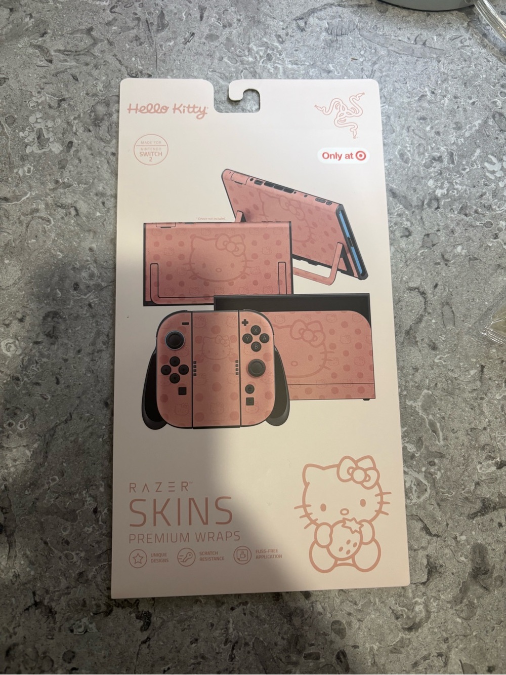 Hello Kitty Soft Pink Console Wrap - Branded Play Skin